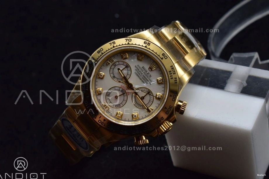 116508 Best YG Clean 1:1 Bracelet Oyster On SA4130 Edition Dial Daytona YG 0412